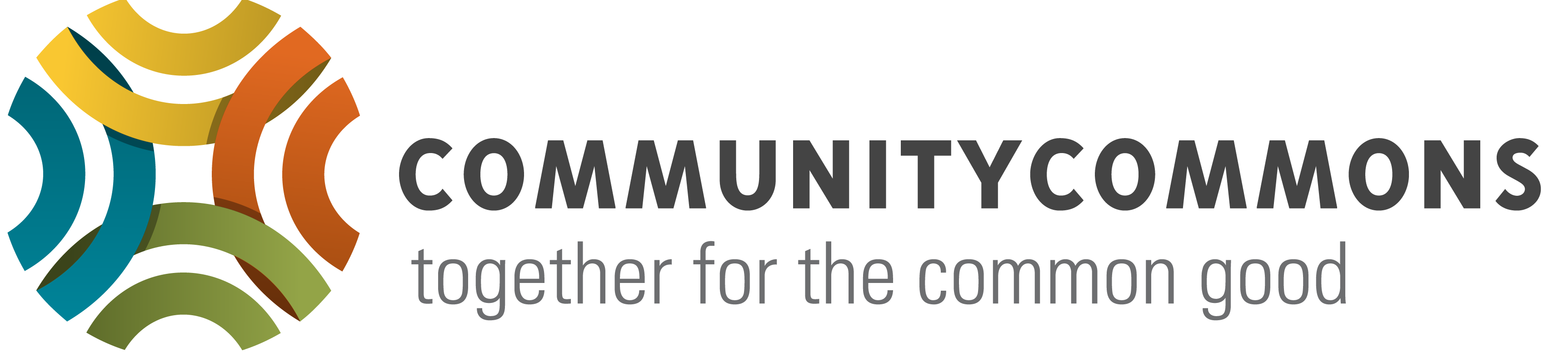 Community Commons Logo & Tagline: Together for the Common Good