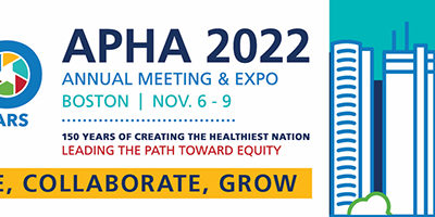 Upcoming Event: APHA’s 2022 Annual Meeting & Expo