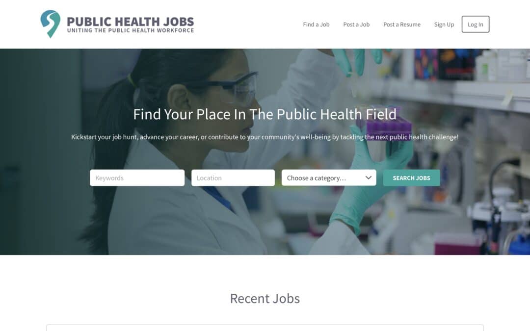 Find your Place in the Public Health Field